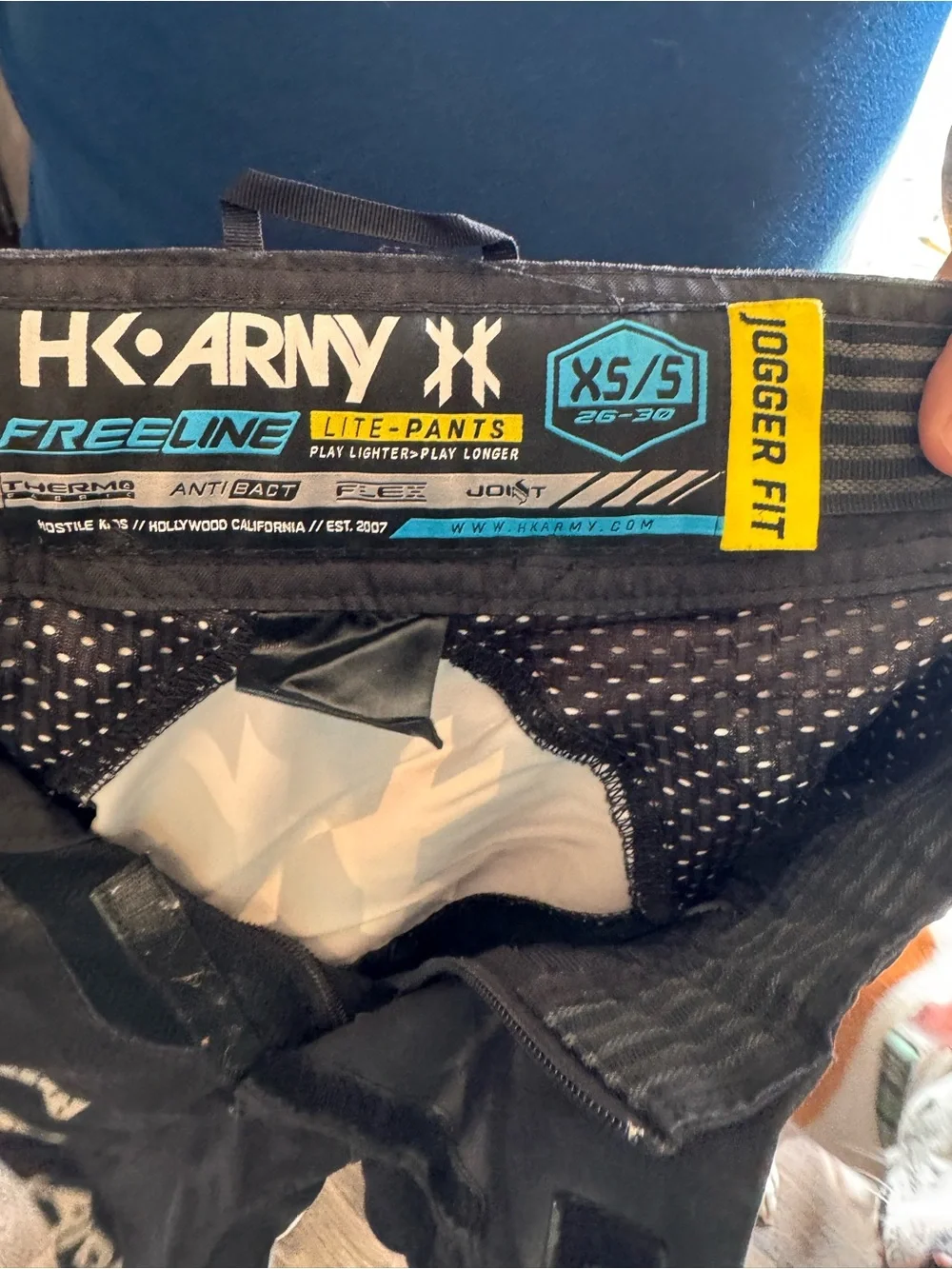 HK Army Kids Black Paintball Pants